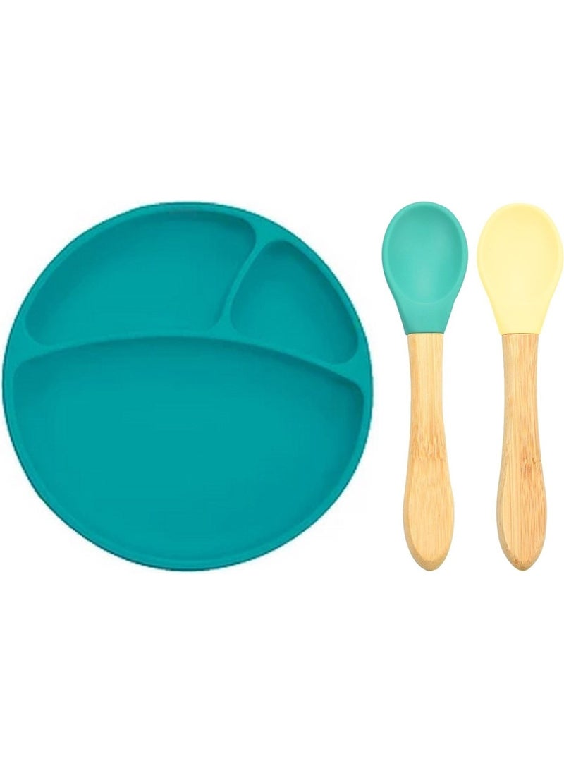 Silicone Plate+Bamboo Handle Silicone Spoon - pzsku/ZB4D5F0471122C3D63346Z/45/_/1733941172/b4ecabce-7ab4-4411-8204-f5dca42679e2