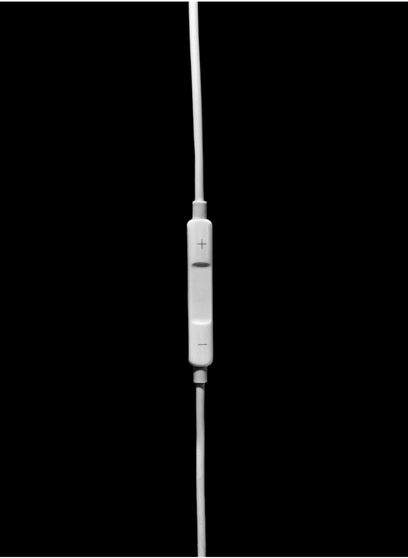 Nitu - NITU Earpods with USB C Wired Earbuds with Microphone & Volume Control, In-ear Headphones WHITE - Image 1