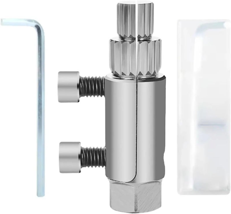 2pcs Broken Pipe Thread Extractor For 1/2-3/4-1inch Pipes Removal Tool For Threads In Faucets(Silver) - Image 2