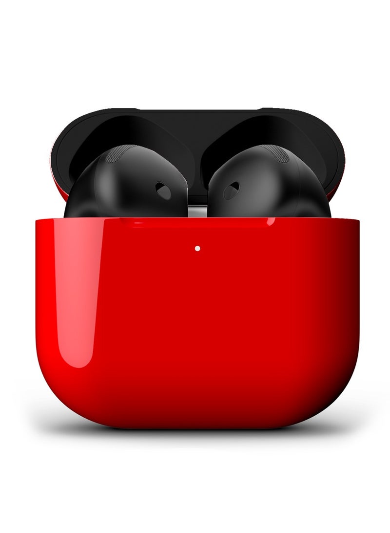 Craft MERLIN CRAFT CUSTOMIZED APPLE AIRPODS 4 ANC DUAL RED  - Image 1