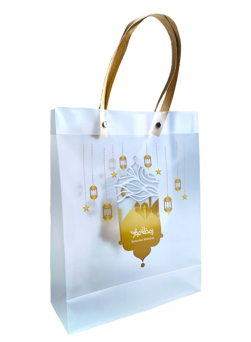 Highland 6 Piece Ramadan Mubarak Transparent Gift Bags - Image 1