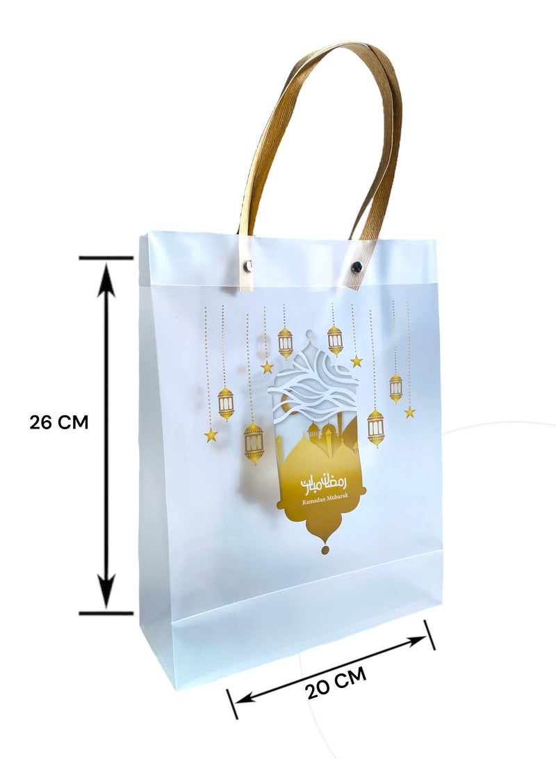 Highland 6 Piece Ramadan Mubarak Transparent Gift Bags - Image 2