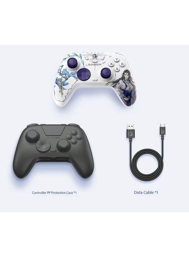 general Classic Gamepad Nova 2 Lite Swordsmen Co-Branded Edition Wire/Wireless Gaming Controller for Switch/Steam/PC Android/ iOS with Hall Effect Joysticks & Triggers, 1000Hz Polling Rate, Rumble Motor, Two Back Button, 600mAh Battery, Anti-Slip Laser-Textured Grips - Image 2