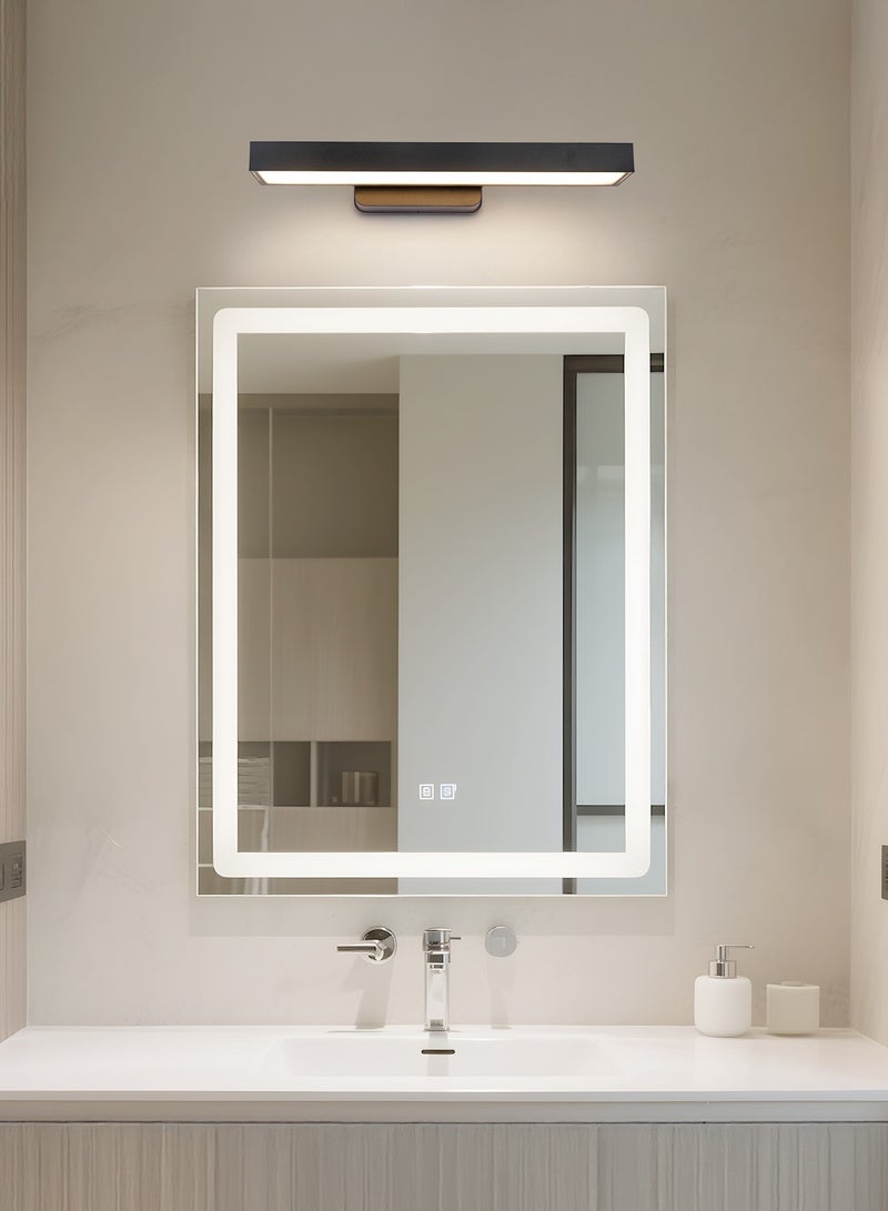 YATAI LIGHTING Modern LED Wall Light, 24W Waterproof Outdoor Sconce, 40cm Black Rotatable Lamp with Warm Light 3000K for Bedroom, Dining Room, Halls, Bedside & Exterior Walls - Image 5