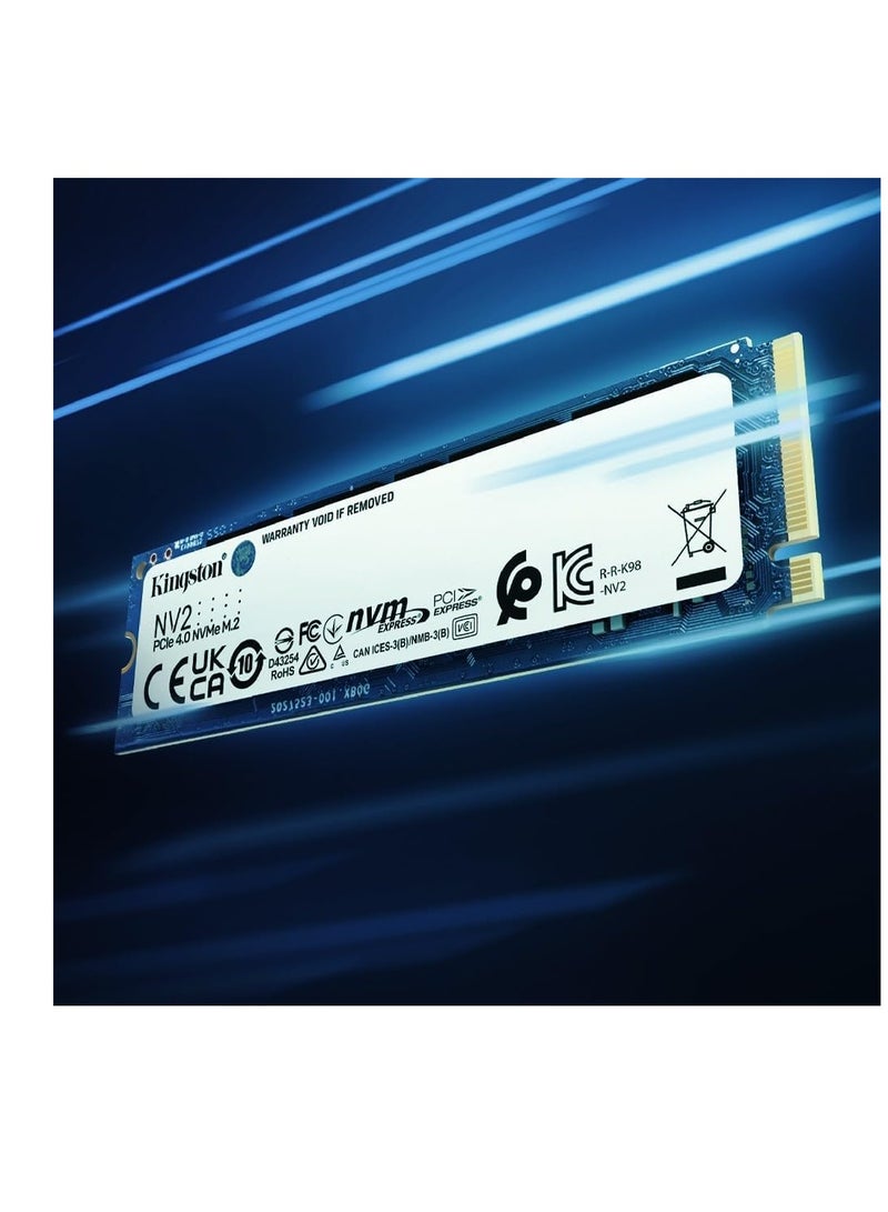Kingston NV2 PCIe Gen4 NVMe M.2 SSD - Image 2