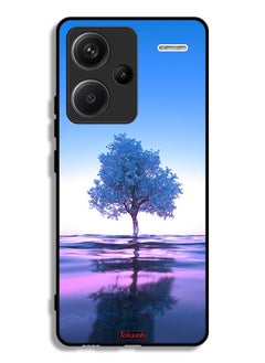 Xiaomi Redmi Note 13 Pro Plus Protective Case Cover Tree Neon Body Of Water Reflection Digital Art