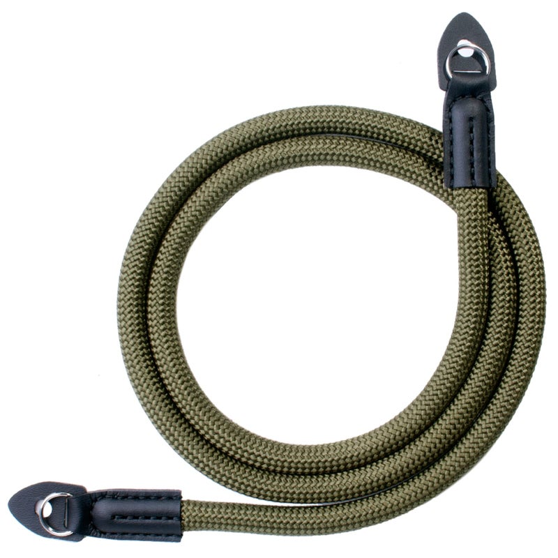 VKO Camera Strap,Climbing Rope Camera Strap for Round Hole Interface DSLR SLR Mirrorless Camera Neck Shoulder Strap 100cm Green - Image 1