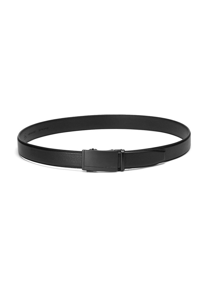 Samsonite Aamir II BIZ AUTO Plate 04 Leather Belt, Black|Stylish|Premium Quality|Hole Free Belt - Image 5