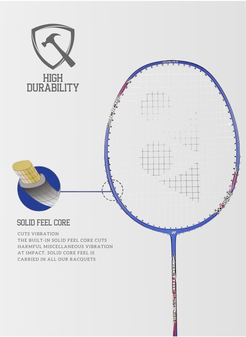 Yonex Voltric Lite 35I Badminton Racquet | Color: Blue | Size: Standard | Material: Graphite | Grip Size:  4 3/4 inches | Lightweight | Durable | Head Heavy Balance  - Image 4