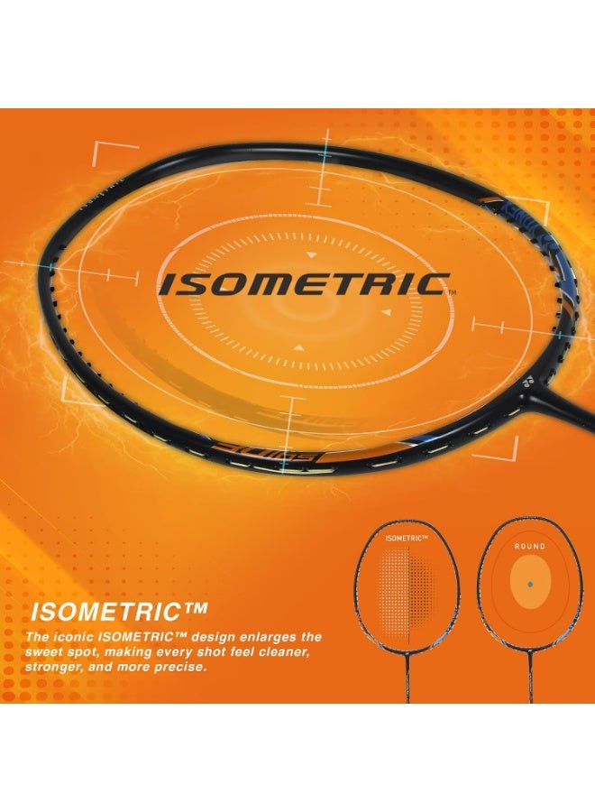 Yonex Nanoray Light 18i Graphite Badminton Racquet with Free Full Cover (77 Grams, 30 Lbs Tension, Black) - Image 5