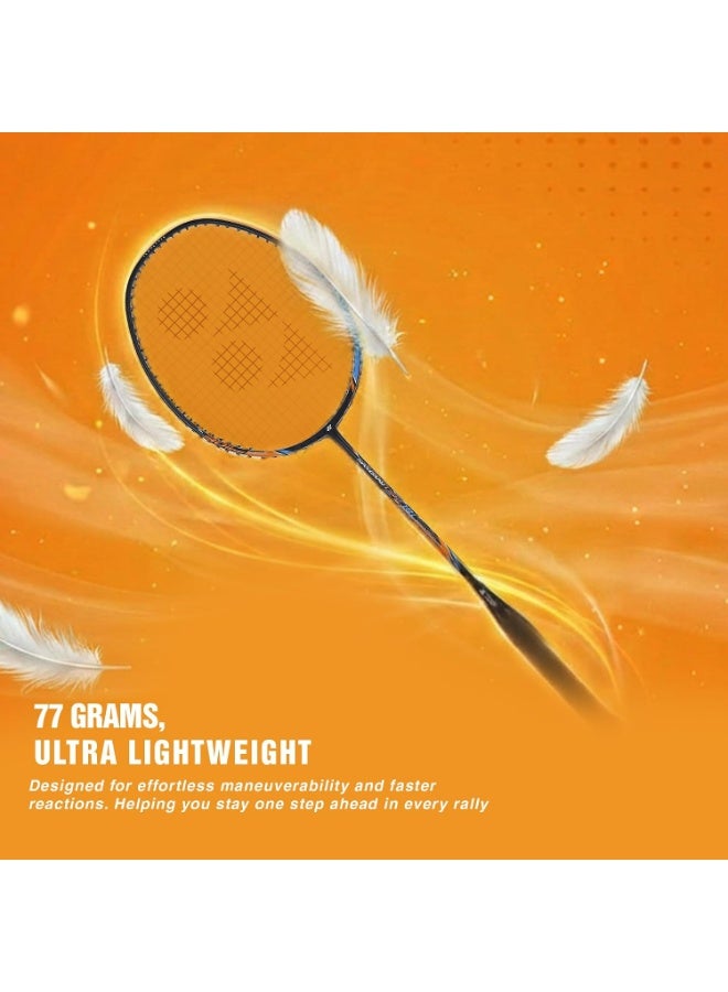 Yonex Nanoray Light 18i Graphite Badminton Racquet with Free Full Cover (77 Grams, 30 Lbs Tension, Black) - Image 4