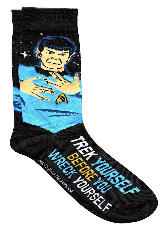 ستار تريك جوارب رجالية من ستار تريك سبوك، عبوة من زوجين - Image 2