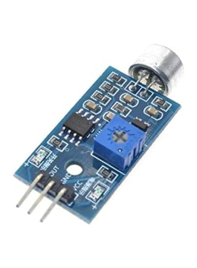 بيعتكلها وحدة استشعار كشف الصوت 3-Pin LM393 مستشعر الصوت مشاريع المركبات الذكية المتوافقة مع Arduino - Image 3