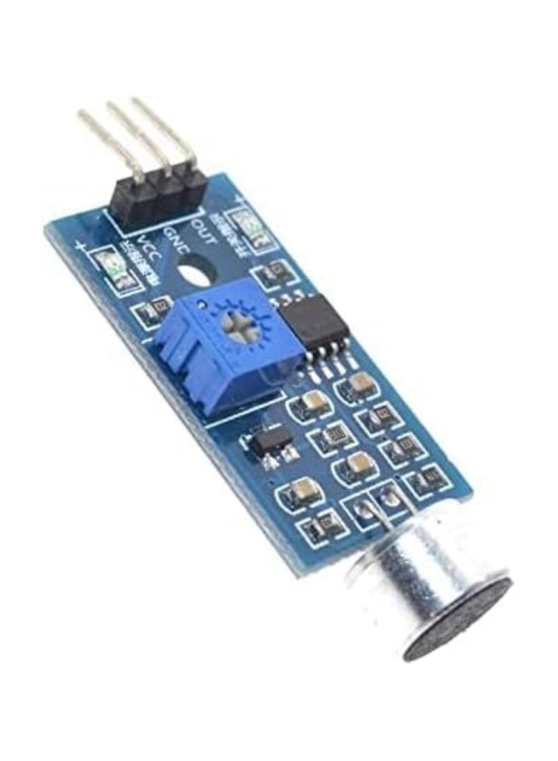 بيعتكلها وحدة استشعار كشف الصوت 3-Pin LM393 مستشعر الصوت مشاريع المركبات الذكية المتوافقة مع Arduino - Image 5