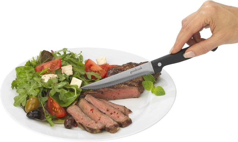 GoodCook Everyday Steak Knives 4pk, Full-Tang - Image 4