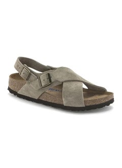 BIRKENSTOCK Tulum Suede Leather - Taupe  - Image 1