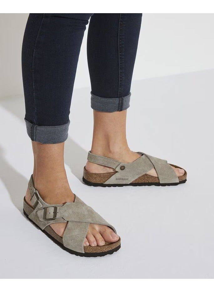 BIRKENSTOCK Tulum Suede Leather - Taupe  - Image 4