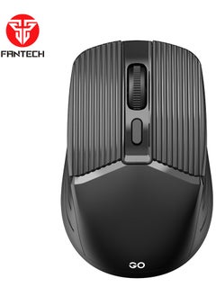 FANTECH Wireless Bluetooth Mouse 2.4Ghz - 1600 DPI, Slim Dual Mode 4 Buttons, Rechargeable Silent Bluetooth Wireless Mouse,  for Laptop/PC -  Home & Office Use  - Image 4