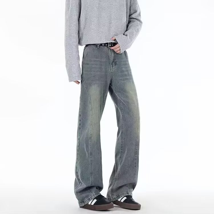 Unisex Casual Daily Denim Jeans - Image 2