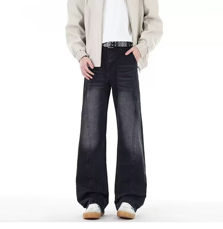 Unisex Casual Daily Denim Jeans - Image 1
