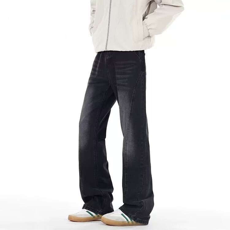 Unisex Casual Daily Denim Jeans - Image 4