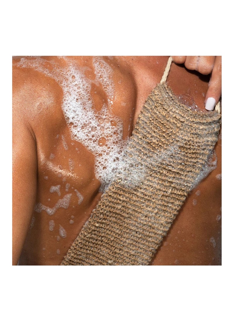 Eco Tools - Exfoliating Back Scrubber - Brown - Image 1