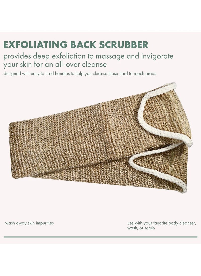 Eco Tools - Exfoliating Back Scrubber - Brown - Image 1