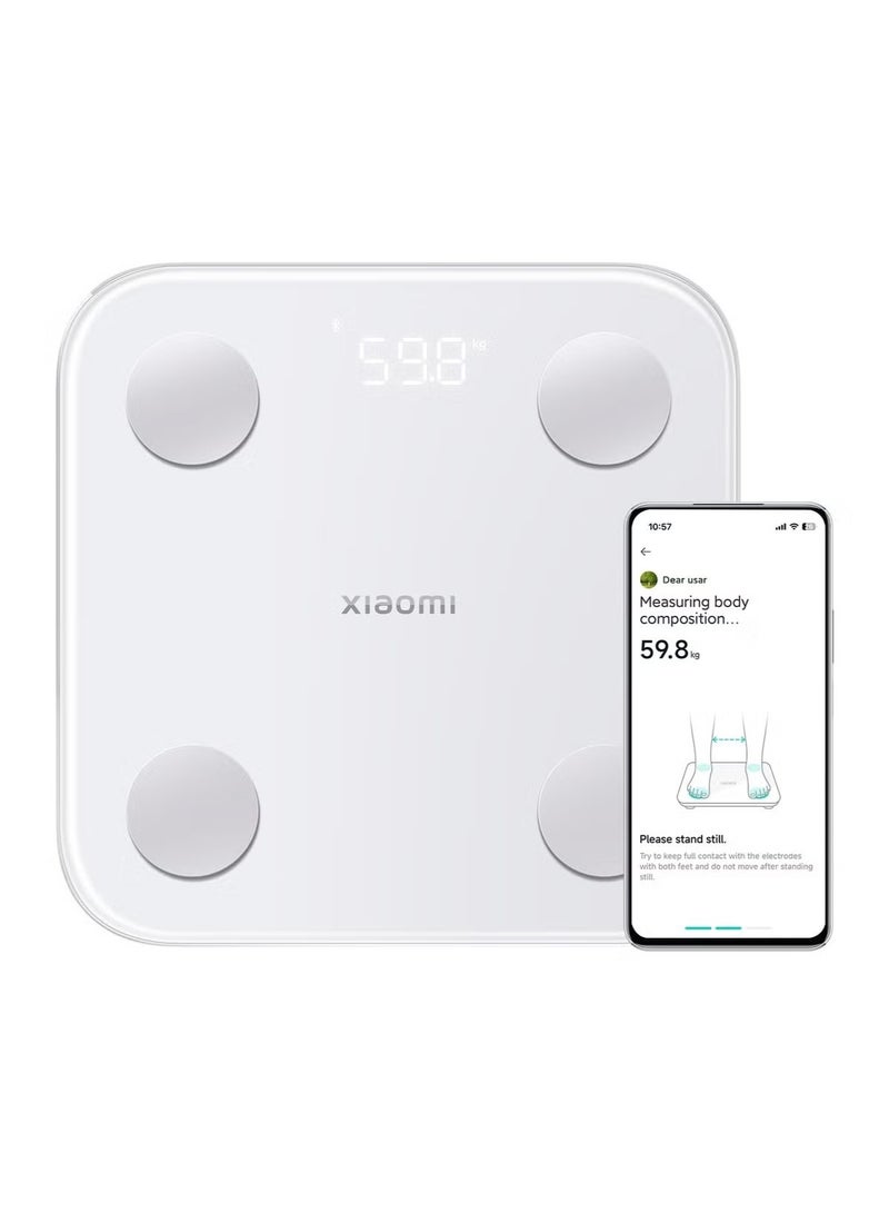 Xiaomi Mi Smart Body Composition Scale - Bluetooth Digital Weighing Machine with Heart Rate Monitor and LED Display - Image 1
