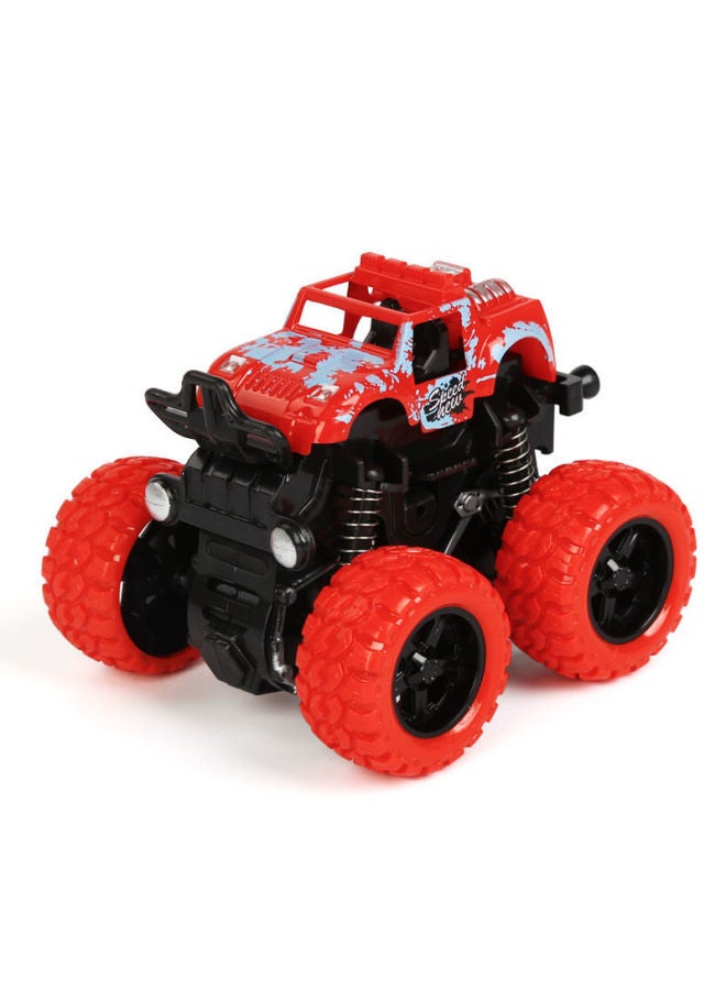 Children's Toys Inertia Off-Road Vehicle Non-Remote Control Toy Car Fall-Resistant Car-Shaped Rolling Car 