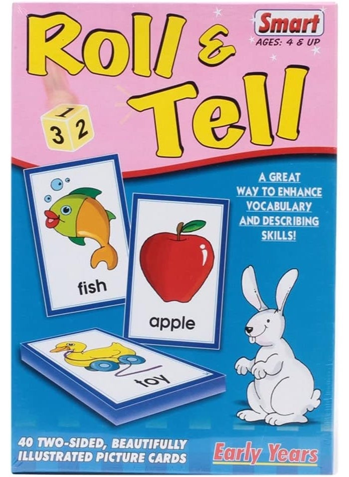 Smart Roll And Tell Fun Storytelling Dice Game For Kids, Enhances Creativity, Language & Imagination - Image 2