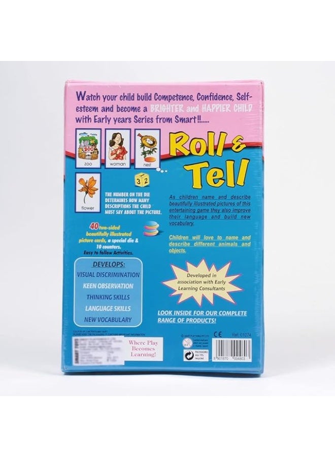 Smart Roll And Tell Fun Storytelling Dice Game For Kids, Enhances Creativity, Language & Imagination - Image 3