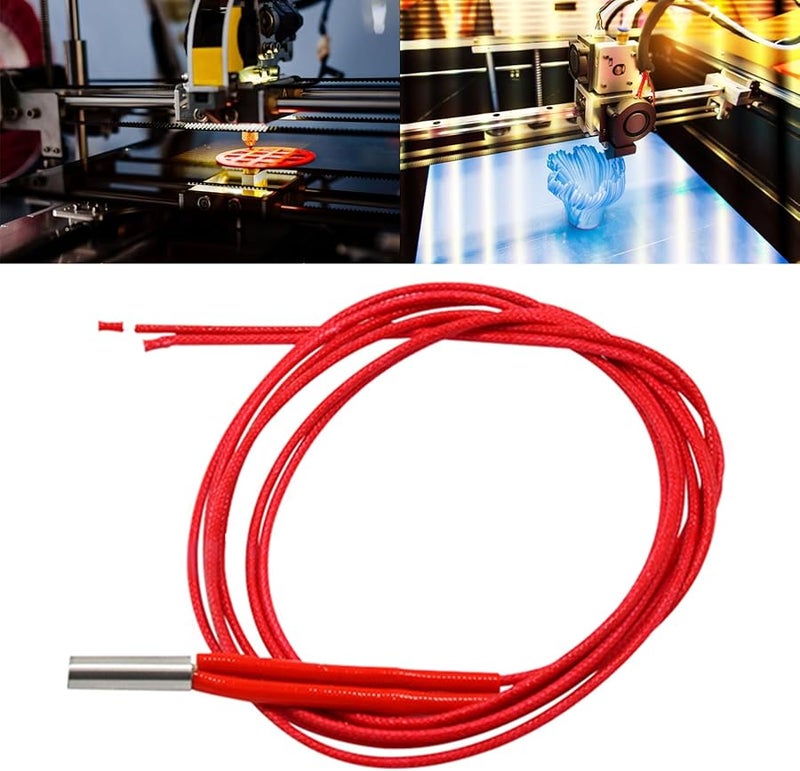 قضيب تسخين 12 فولت 40 واط لسخان طابعة ثلاثية الأبعاد سريعة - Image 3