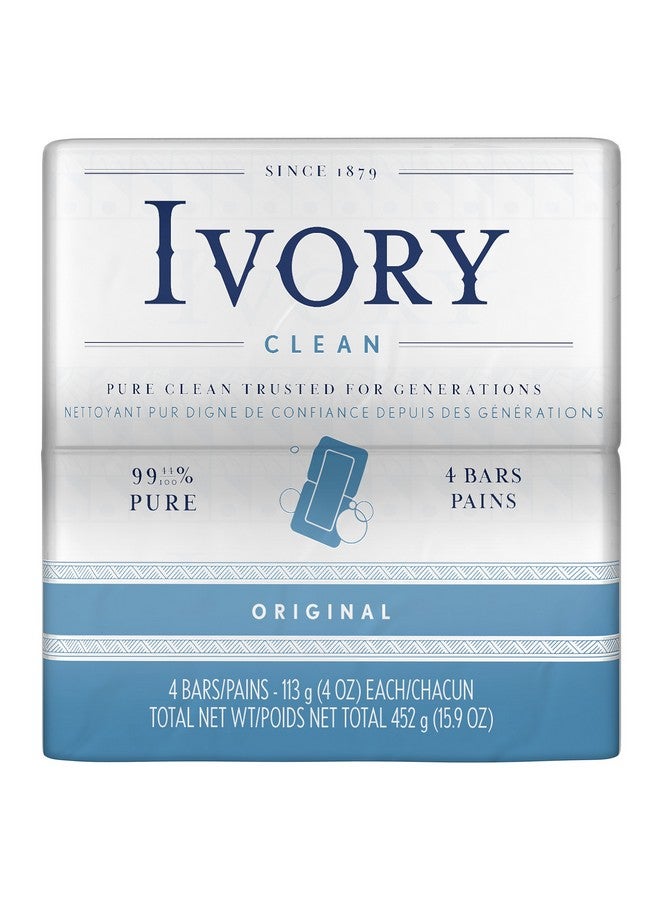 Ivory Original 4Count: Bath Size Bars 4 Ounce (Pack Of 4) - Image 1