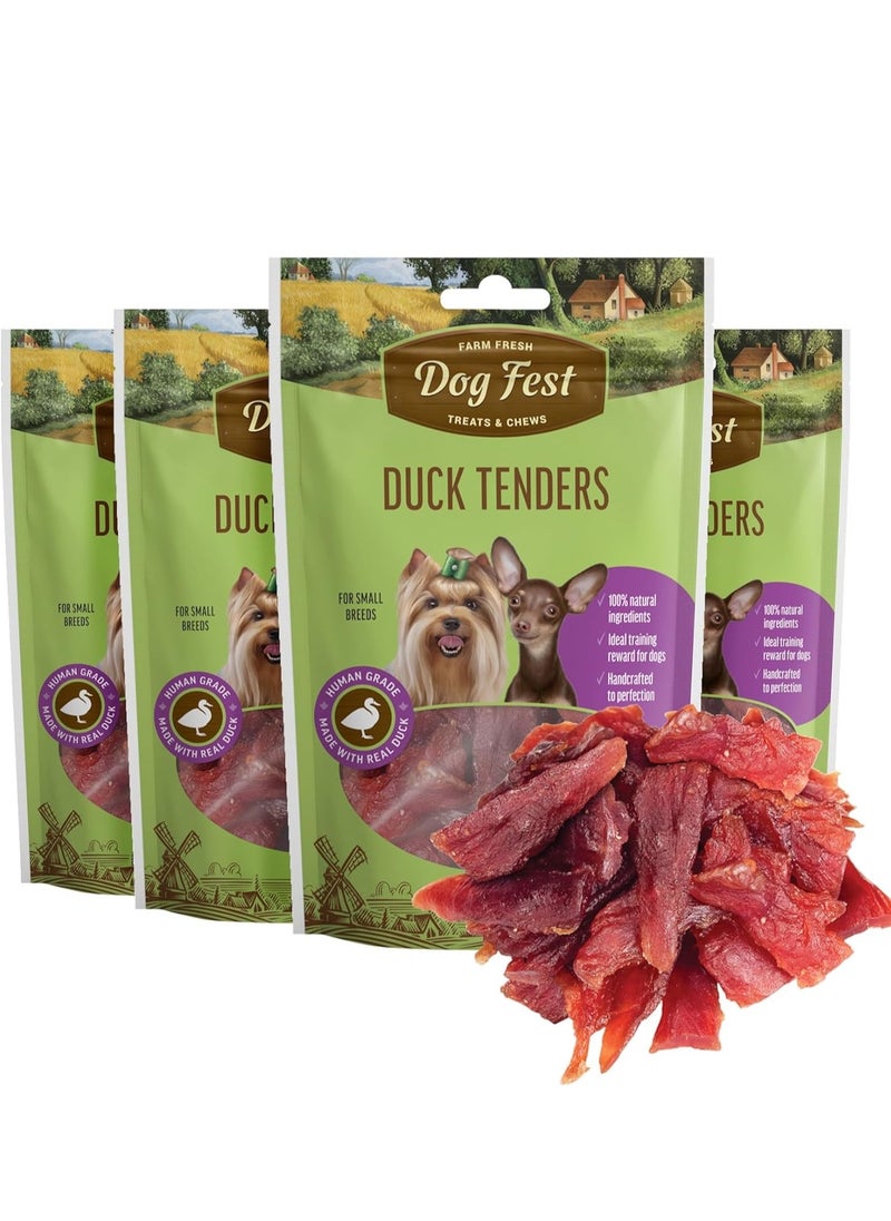 Dog Fest - Dog Fest Duck tenders for mini-dogs - 55g -1.94oz - Image 1