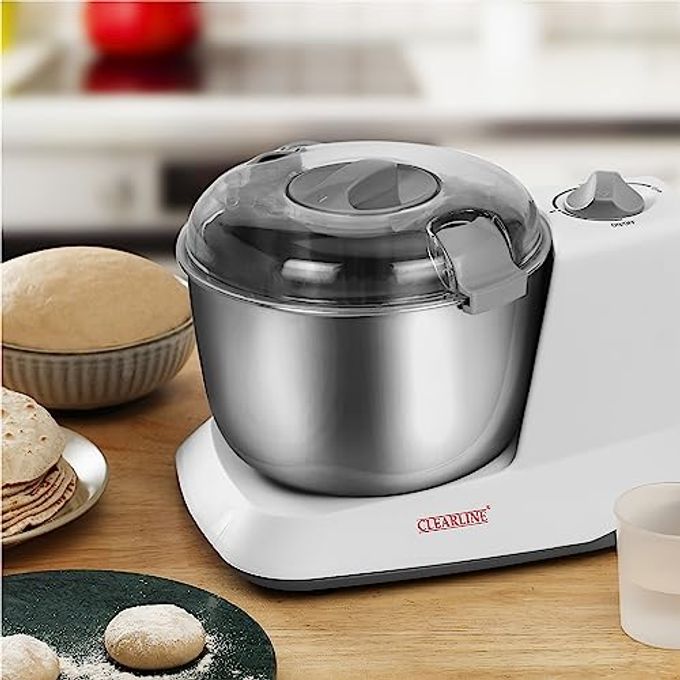 Clearline Automatic Electric Atta Kneader Dough Maker with Stainless Steel, Smart Atta Kneader Mixer and Dough Kneader Machine, Dough Mixer Machine with 650 Watts Power - Image 2