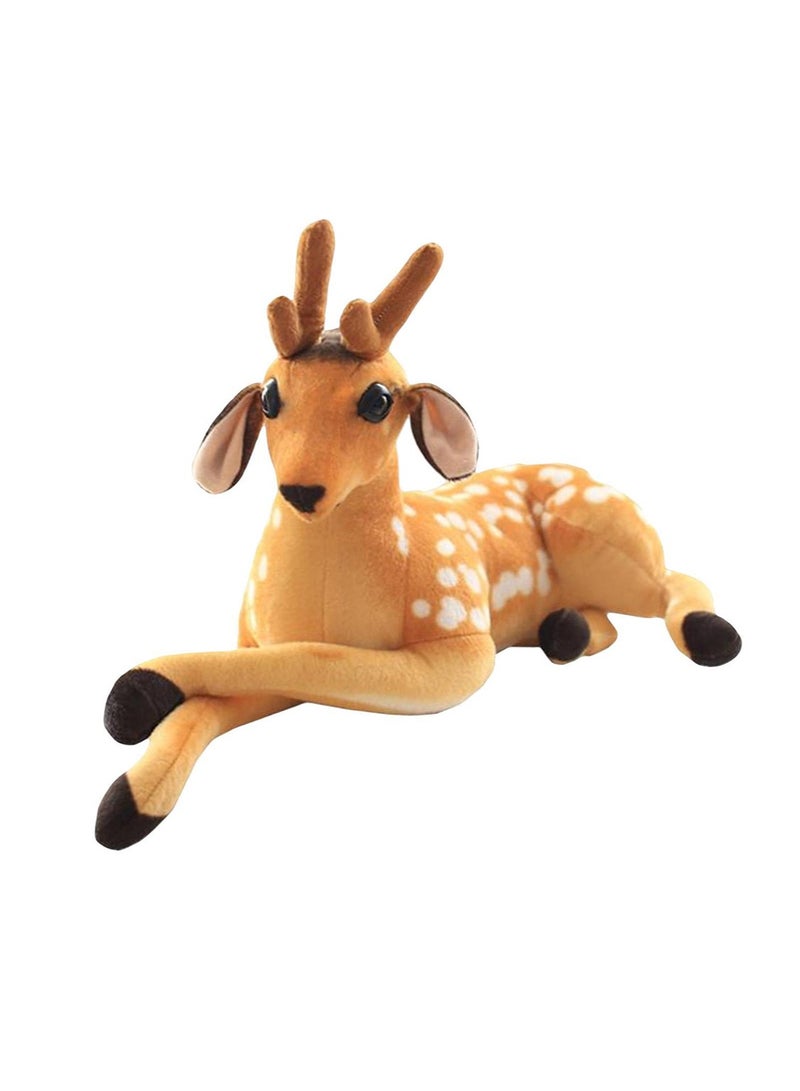 Plush Realistic Giant Soft Plush Toy Deer Stuffed Animals for Children Gifts 80 Cm