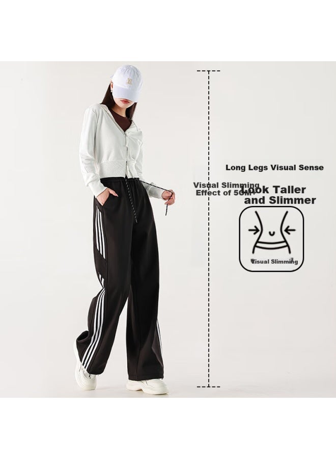 Liberal Free Series Women'S Spring New Windproof And Waterproof Mountaineering Pants With Drawstring Wide Leg Casual Sports Pants - Image 2