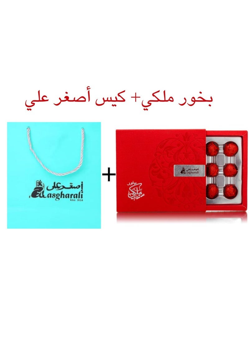 Asghar Ali Royal Incense with Oud Scent 75g + Asghar Ali Sachet