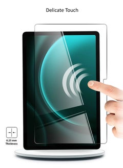 Wtech Samsung Galaxy Tab S9 FE+ /Samsung Galaxy Tab S9 FE Plus 9H Ultra HD Tempered Glass Screen Protector (TSG9CN) - Clear  - Image 3