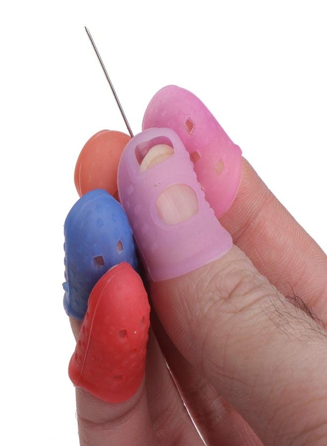تيباتو أداة حماية الأصابع من تيباتو، أداة خياطة وإبرة بألوان عشوائية - Image 3
