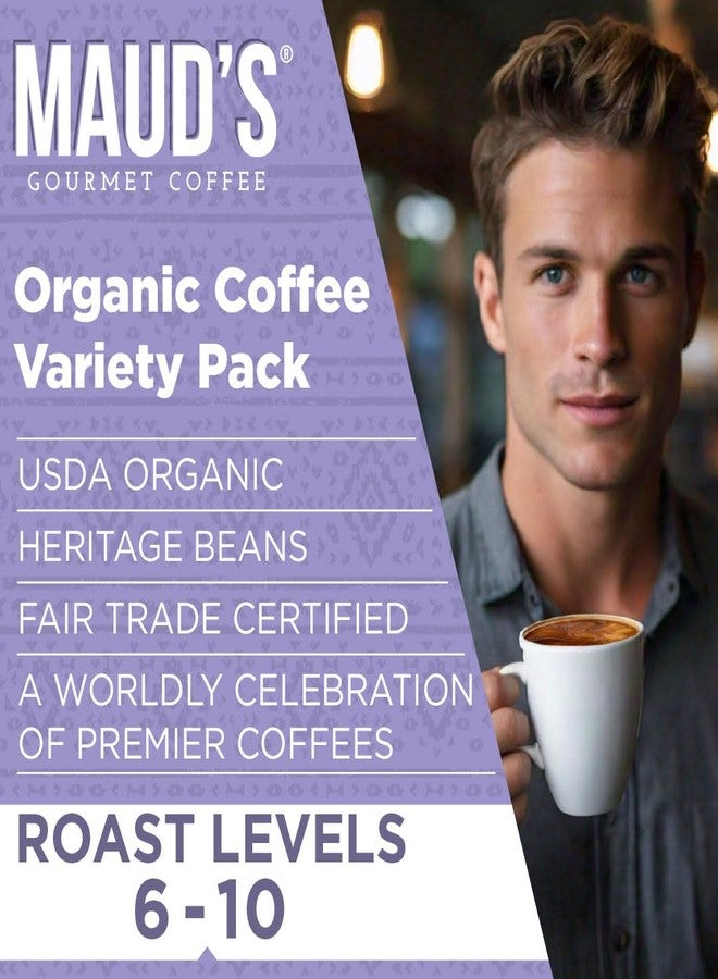 Maud's Organic Coffee Pods Variety Pack, 56 ct, 8 Assorted Flavors, Single Serve Pods - 100% Arabica Coffee, Compatible with Keurig K Cups Maker - Image 3