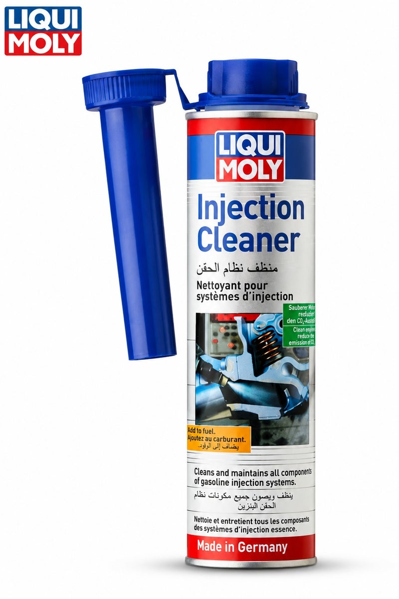 LIQUI MOLY 2 PCS Injection Cleaner 300ml Petrol Fuel System Additive, Gasoline Injector Cleaner for Injection System, Intake Valves, Spark Plugs & Combustion Chamber, Engine Fuel System Care, LIQUI MOLY (Germany) - Image 2