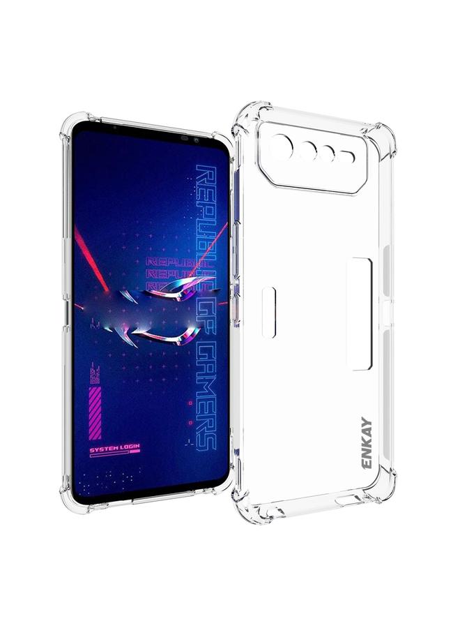 The Bros Case For Asus ROG Phone 6 Pro Clear TPU Shockproof Phone Case