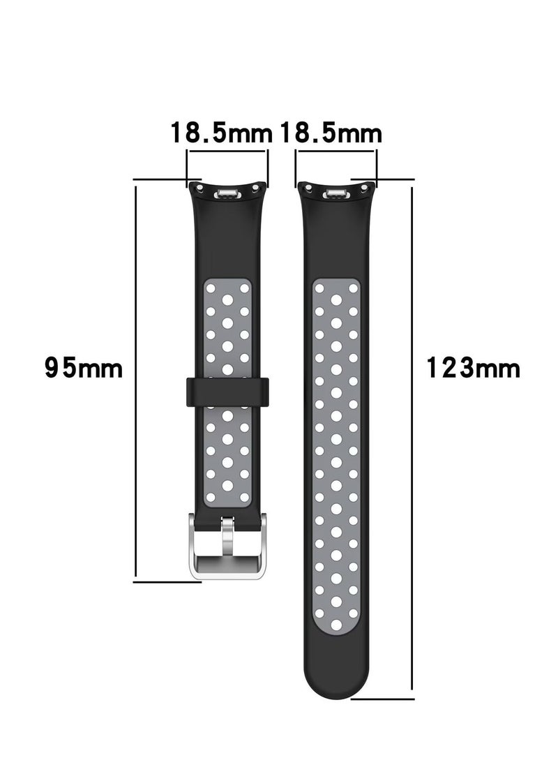Generic - Watch Bands for Xiaomi Smart Band 9/ Band 9 NFC Adjustable Silicone Wristband Quick Release Strap Sport Replacement Band Compatible with Xiaomi Smart Band 9 Smart Watch (Blue) - Image 1