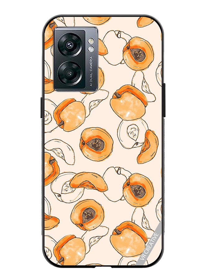 VR CREATIVE Protective Case Cover For Oppo A57 5G Apricot Design Multicolour - Image 1