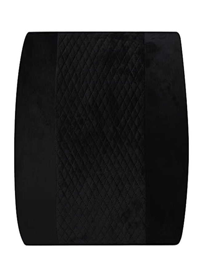 ABLE L4 Backrest Memory Foam Cushion Designed for Lumbar Support and Back Pain Relief. for Office Chair, Study Chair and Car Seat with Adjustable Belt and Breathable and Washable Cover. (Black) - Image 1