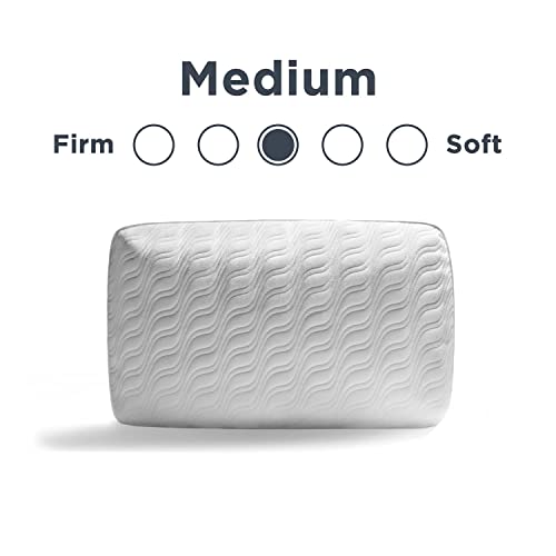 Tempur-Pedic TEMPUR-Cloud ProHi Memory Foam Pillow, King (Pack of 1), White - Image 3