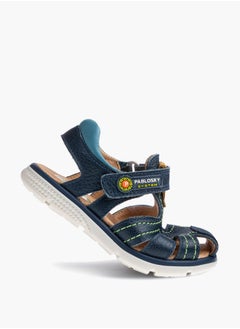 Pablosky Boys' Solid Fisherman Sandals with Hook and Loop Closure  - Image 5
