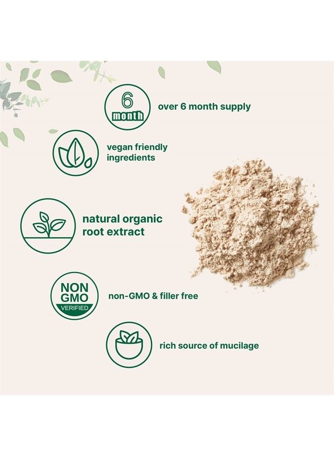 Micro Ingredients Organic Marshmallow Root Powder, 8 Ounce, Filler Free and Traditionally Used, Supports Digestive Gastrointestinal Health, Non-Irradiated and No GMOs, Vegan Friendly - Image 3