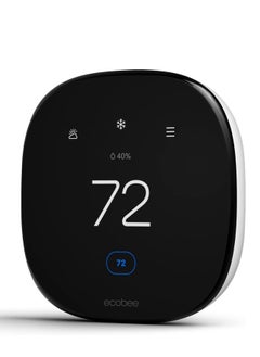Ecobee Ecobee Smart Thermostat Enhanced 6th Gen Without Sensor Black EB-STATE6L-01  - Image 1